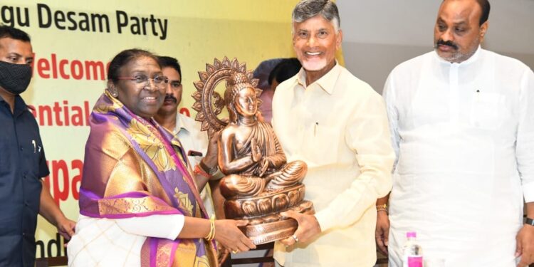 రాష్ట్రపతిగా ముర్ము ఎంపిక దేశానికే గర్వకారణం : చంద్రబాబునాయుడు