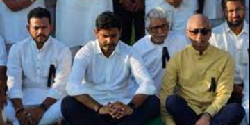 చంద్రబాబు గారి అక్రమ అరెస్ట్ ని నిరసిస్తూ ఢిల్లీలో నారా లోకేష్, ఎంపీల “సత్యమేవ జయతే దీక్ష”.