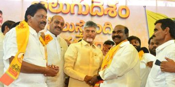 చంద్రబాబునాయుడు సమక్షంలో పార్టీలో చేరికలు