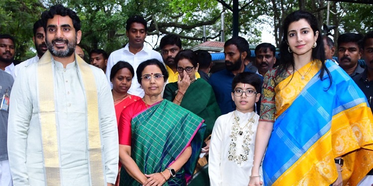 దేవాన్ష్కు దేవదేవుని ఆశీస్సులు