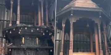 రాములవారి రథానికి నిప్పు పెట్టింది వైసీపీ కార్యకర్త