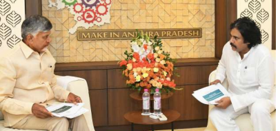 చంద్రబాబుతో పవన్ భేటీ