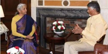 కేంద్ర ఆర్ధిక మంత్రితో సీఎం చంద్రబాబు భేటీ