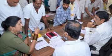 వైసీపీ నేతల భూకబ్జాలపై ఫిర్యాదుల వెల్లువ