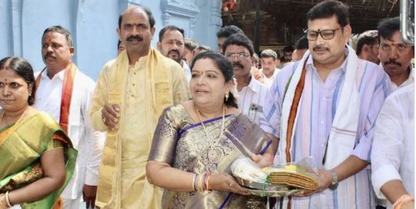 రామతీర్థంలో కన్నుల పండువగా సీతారాముల కల్యాణ మహోత్సవం