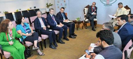 ఇటలీ రాయబారితో సీఎం చంద్రబాబు భేటీ