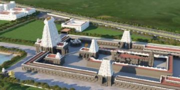 రాజధానిలో వేంకటేశ్వరస్వామి ఆలయ విస్తరణకు నేడు భూమిపూజ