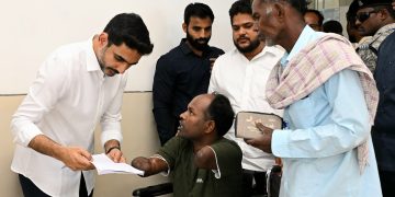 టీడీపీ కేంద్ర కార్యాలయంలో లోకేష్ 85వ రోజు ప్రజాదర్బార్