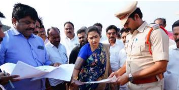 స్టీల్ ప్లాంట్ శంకుస్థాపనకు ఏర్పాట్లు