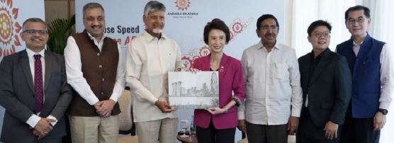 సింగపూర్ ప్రధానితో సీఎం చంద్రబాబు భేటీ