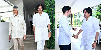 ముఖ్యమంత్రి శ్రీ నారా చంద్రబాబు నాయుడు గారు, ఉపముఖ్యమంత్రి శ్రీ పవన్ కళ్యాణ్ గారు భేటీ అయ్యారు.
